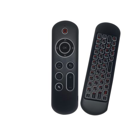 Дистанционный пульт M5 Air mouse USB BT/2.4G (гироскоп + клавиатура EN/RU + подсветка) Дистанционный пульт M5 Air mouse USB BT/2.4G (гироскоп + клавиатура EN/RU + подсветка)