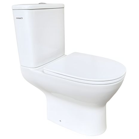 Безобідковий унітаз з бачком Keramika Nova C605 Безобідковий унітаз з бачком Keramika Nova C605