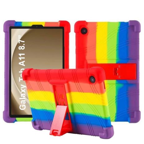 Чохол SoftGel Kids дитячий Samsung Galaxy Tab A11 8.7 X130 X135 Веселковий Чохол SoftGel Kids дитячий Samsung Galaxy Tab A11 8.7 X130 X135 Веселковий