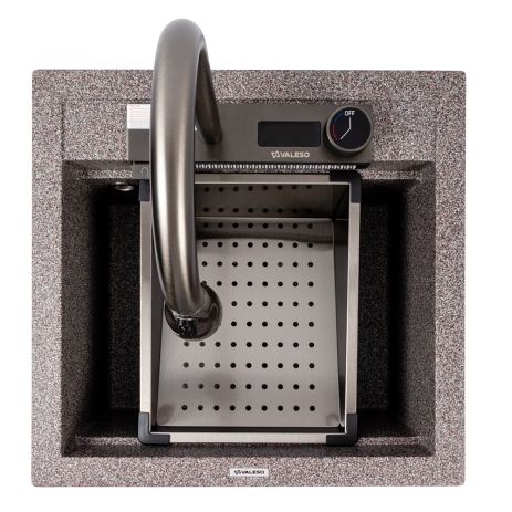 Гранитная кухонная мойка VALESO 5149 VIVA микс Гранитная кухонная мойка VALESO 5149 VIVA микс