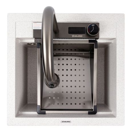 Гранитная кухонная мойка VALESO 5149 VIVA, цвет топаз Гранитная кухонная мойка VALESO 5149 VIVA, цвет топаз